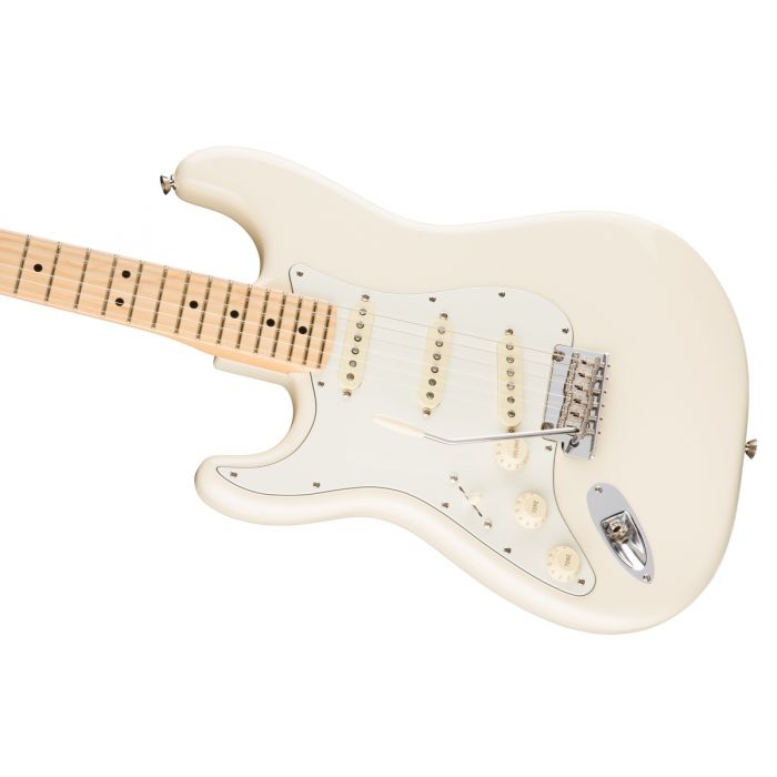 Fender American Professional Stratocaster LH MN, Olympic White Angle