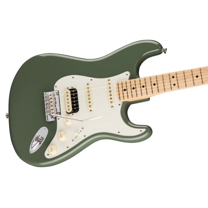 Fender American Professional Stratocaster HSS MN, Antique Olive Body
