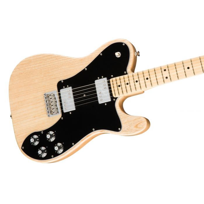 Fender American Professional Telecaster Deluxe Ash MN, Natural Angle