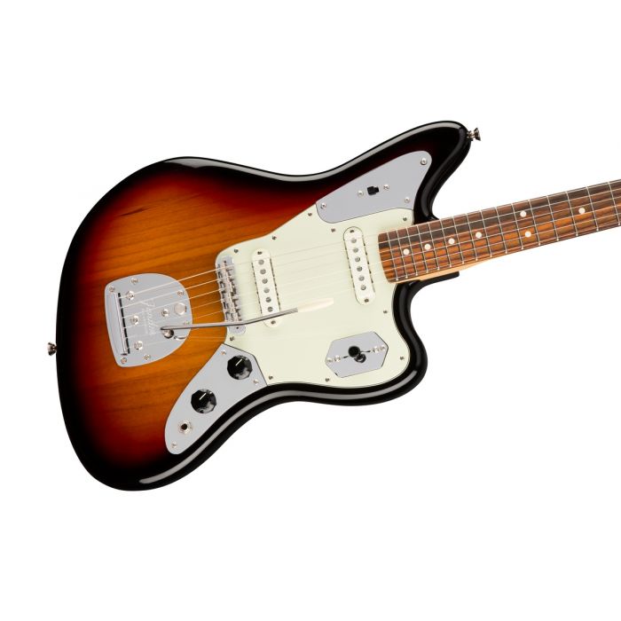 Fender American Professional Jaguar RW, 3-Tone Sunburst Angle