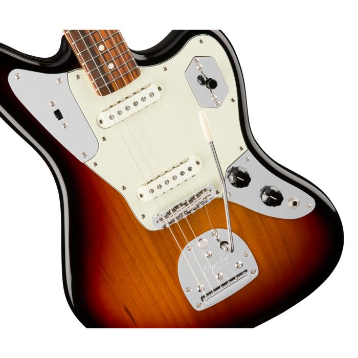 Fender American Professional Jaguar RW, 3-Tone Sunburst Body