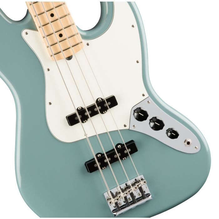 Fender American Professional Jazz Bass MN, Sonic Grey Body