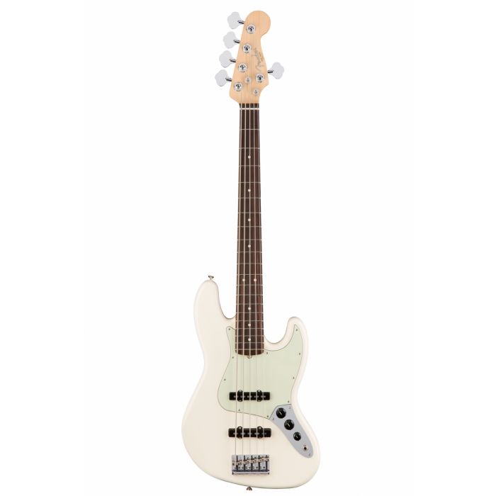 Fender American Professional Jazz Bass V RW, Olympic White