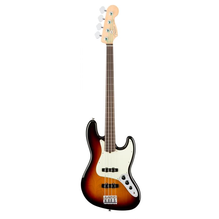 Fender American Professional Jazz Bass Fretless RW, 3-Tone Sunburst