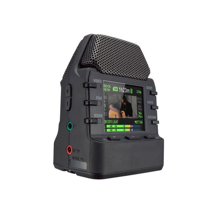 Zoom Q2N Handy Video Recorder Rear Angle