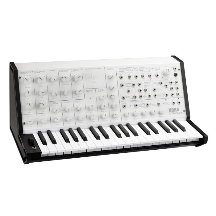 Korg MS-20 mini Monophonic Synthesizer, White