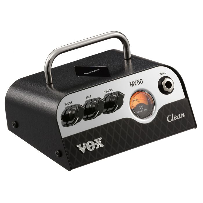 Vox MV50 Nutube Clean Mini Amplifier Head Angle