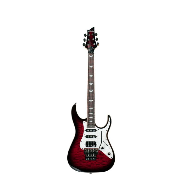 Schecter Banshee-6 FR Extreme with Floyd Rose in Black Cherry Burst
