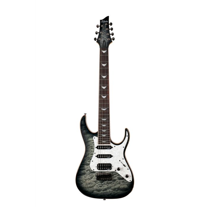 Schecter Banshee-7 Extreme 7-String Guitar in Charcoal Burst
