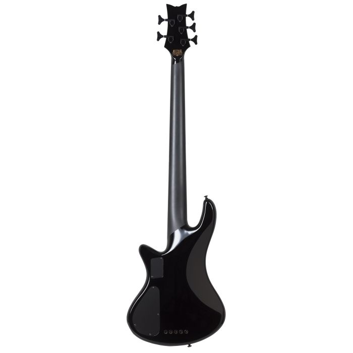 Schecter Stiletto Stage-5, 5-String Bass in Gloss Black Back
