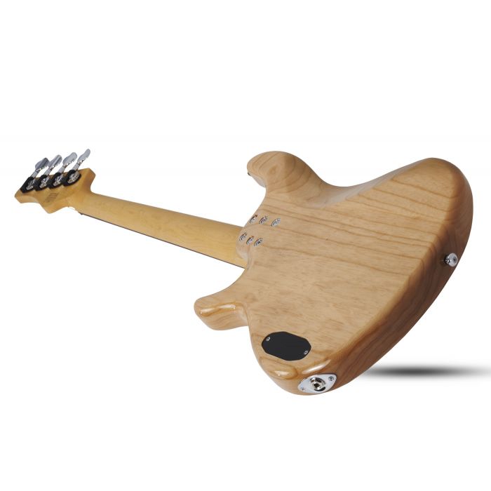 Schecter CV-4 in Gloss Natural Back Angle