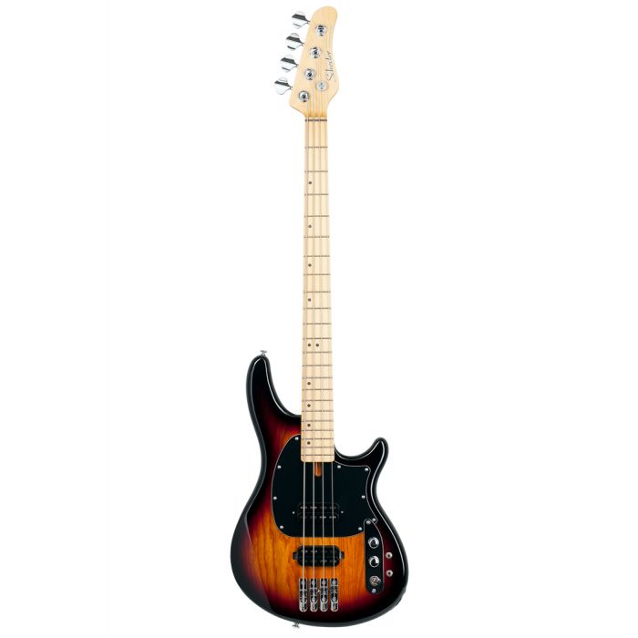 Schecter CV-4 Bass Guitar in 3-Tone Sunburst