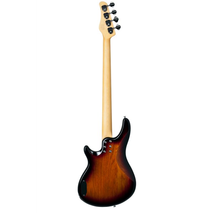 Schecter CV-4 Bass Guitar in 3-Tone Sunburst Back