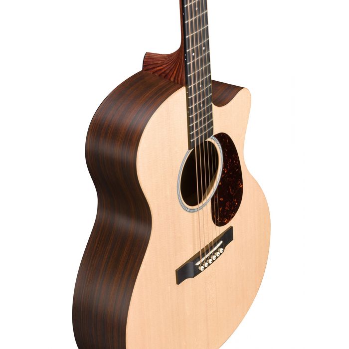 Martin X-Series GPCX1RAE Electro-Acoustic Guitar Side Angle