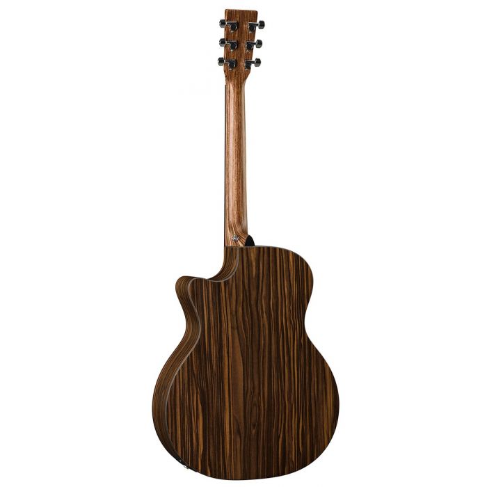 Martin X-Series GPCX2AE Macassar Electro-Acoustic Guitar Back