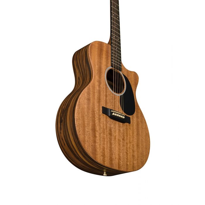 Martin X-Series GPCX2AE Macassar Electro-Acoustic Guitar Low Angle
