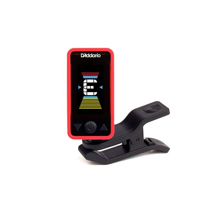 Planet Waves Eclipse Headstock Tuner, Red
