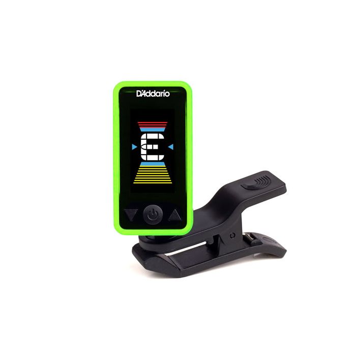 Planet Waves Eclipse Headstock Tuner, Green