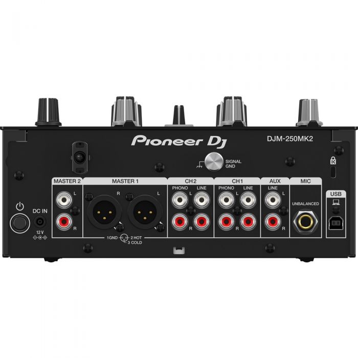 Pioneer DJ DJM-250MK2 2-Channel Mixer Rear