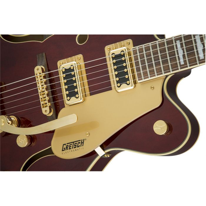 Gretsch 2016 G5422TG Electromatic with Bigsby in Walnut Stain Blacktop Filter'Tron Pickups