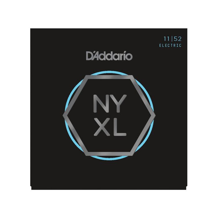 D'Addario NYXL1152 Nickel Wound Electric Guitar Strings Medium Top / Heavy Bottom, 11-52