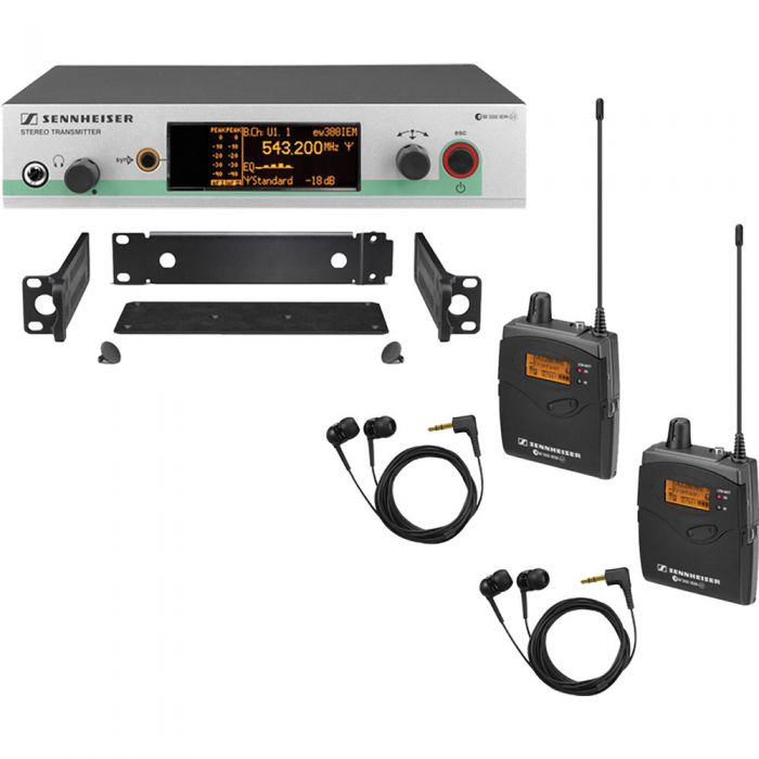 Sennheiser ew 300-2 IEM G3 In-Ear Wireless Monitoring System (Twin Set)