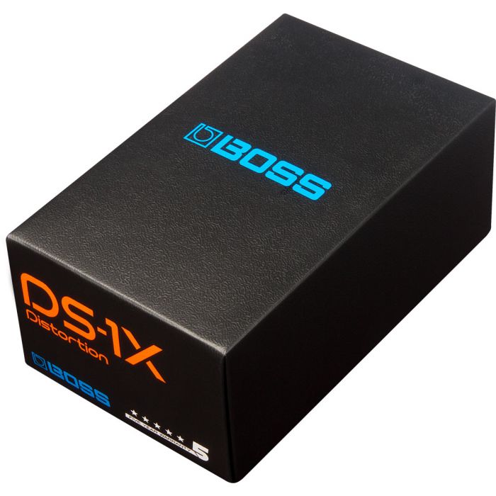 Boss DS-1X Compact Distortion Guitar Pedal Special Edition Box
