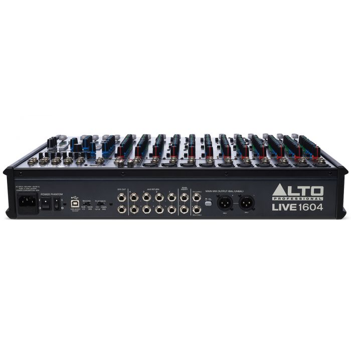 Alto Live 1604 Professional 16-Channel USB Mixer Rear