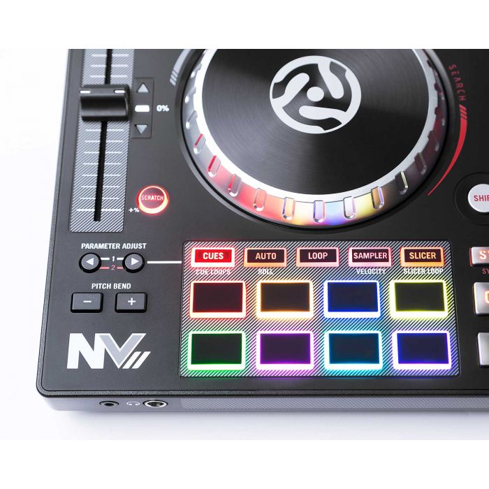 Numark NV II USB DJ Controller Button Detail