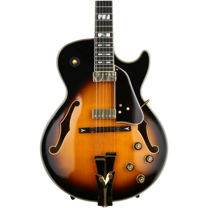 Ibanez GB10SE George Benson Signature Guitar in Brown Sunburst Body
