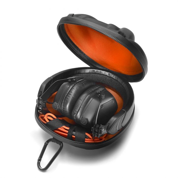V-MODA XS-30 Headphones - Matte Black in Exoskeleton Case