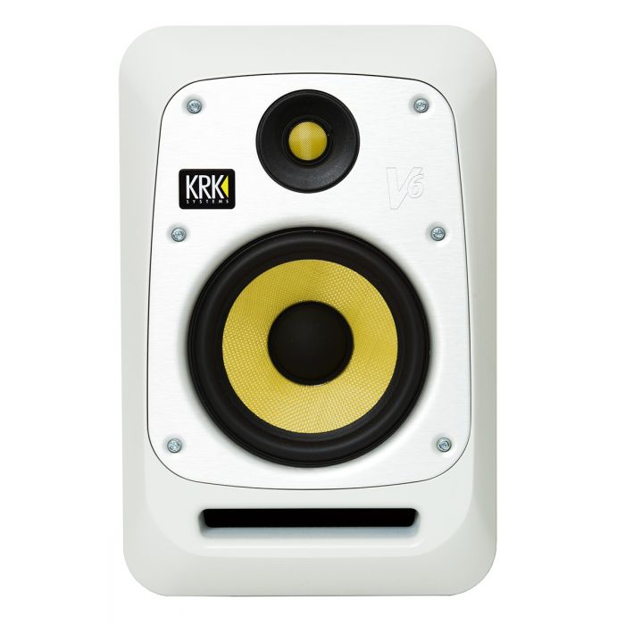 KRK Series 4 V6 Active Studio Monitor White Noise