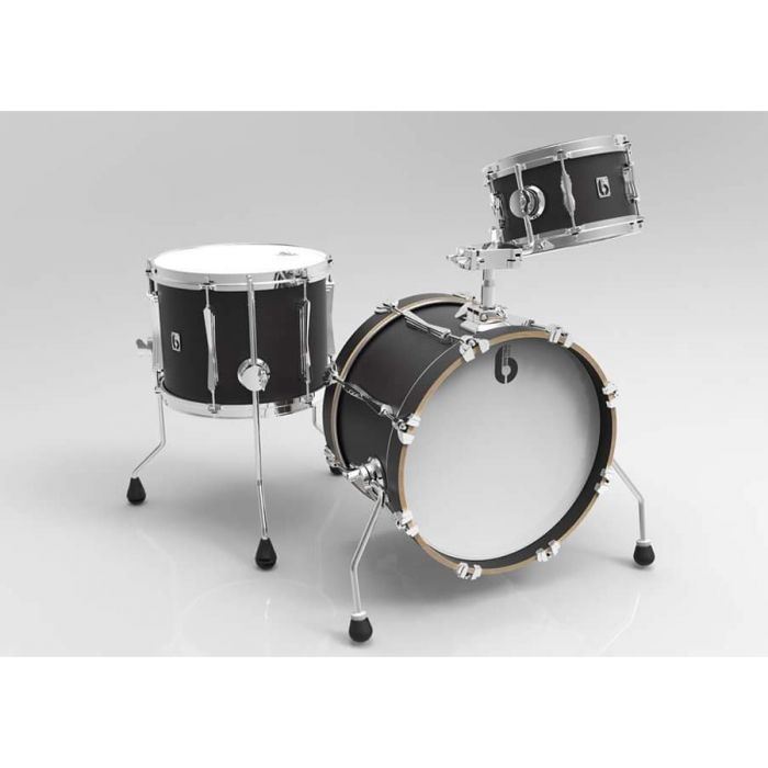 British Drum Co. Imp Portable 3-Piece Drum Set Kensington Knight
