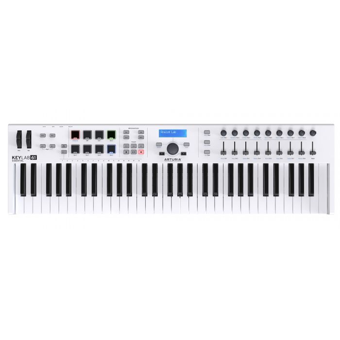 Arturia Keylab Essential 61 MIDI Keyboard Switched On