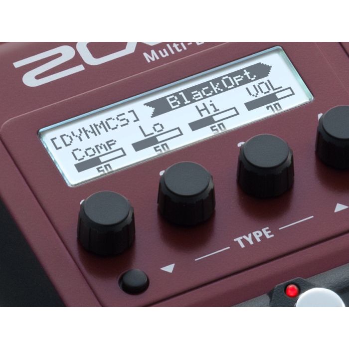 Zoom B3n Multi Effects Unit for Bass Guitar Display