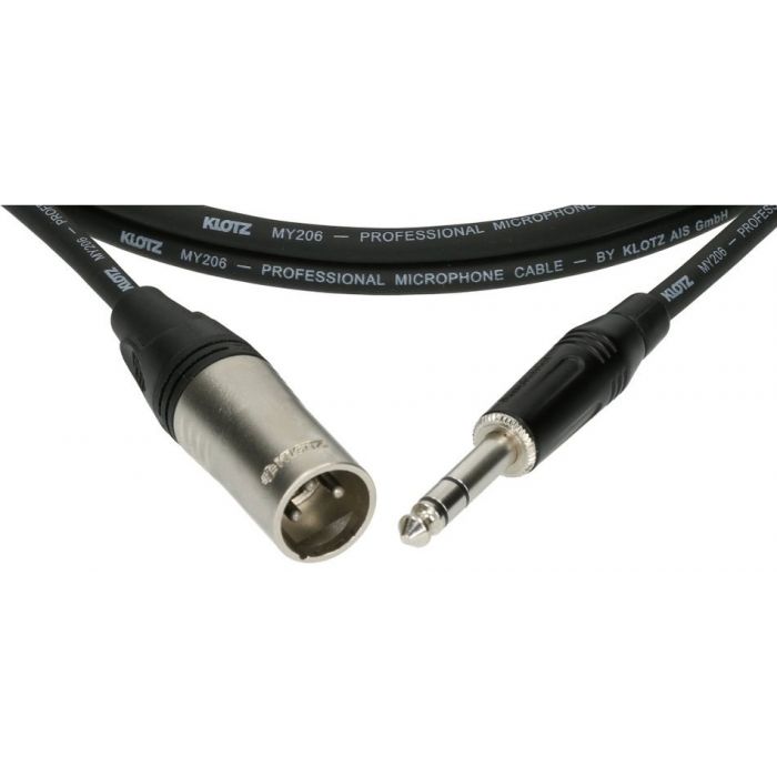 Klotz M1 3m Microphone Cable XLR to Jack Cable