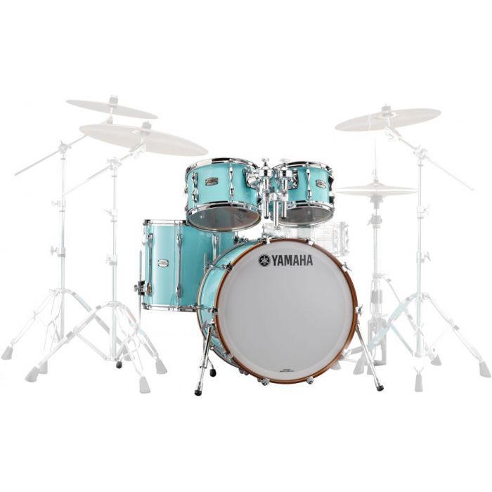 Yamaha Rock Recording Custom Drum Shell Set Kit in Surf Green