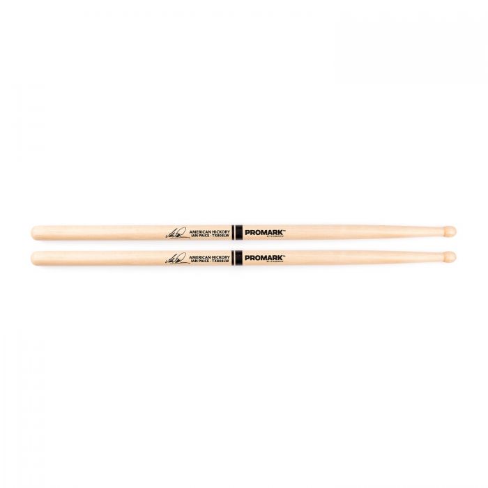 Promark Hickory 808L Wood Tip Ian Paice Drumstick Pair