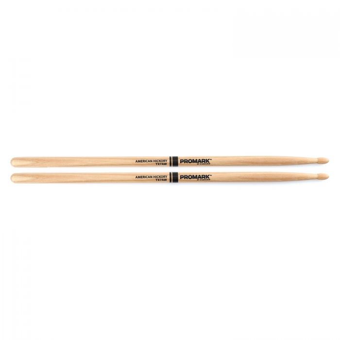 Promark Hickory 7A Wood Tip Drumstick Pair