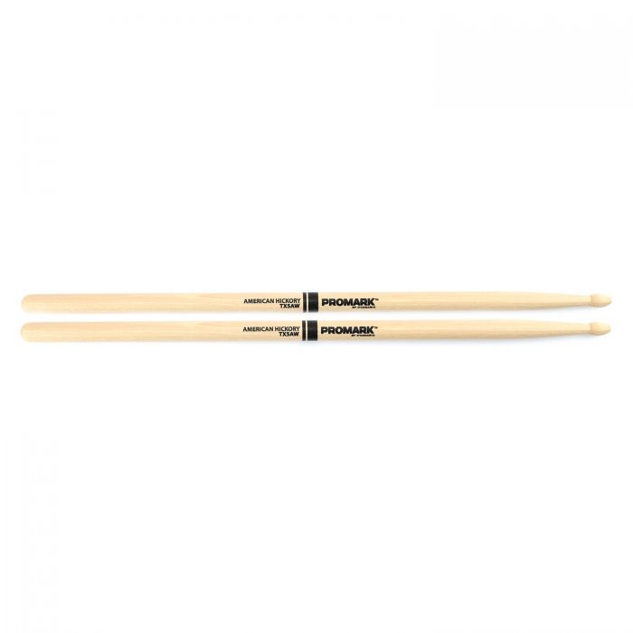 Promark Hickory 5A Wood Tip Drumstick Pair