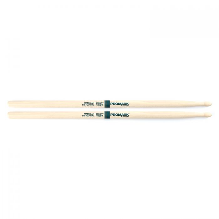 Promark Hickory 5B "The Natural" Wood Tip Drumstick Pair