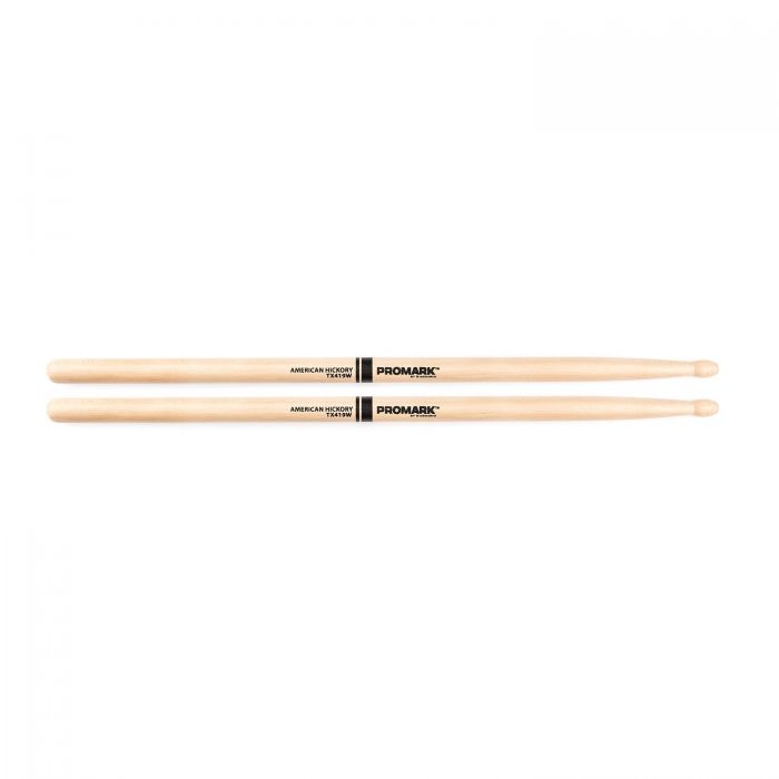 Promark Hickory 419 Wood Tip Drumstick Pair