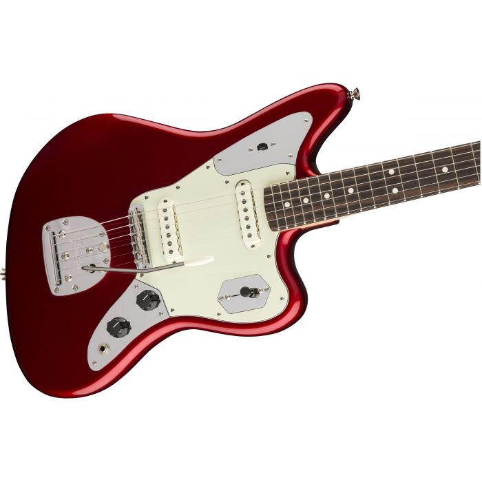 Fender American Professional Jaguar in Candy Apple Red Body