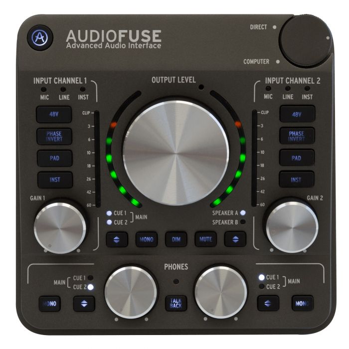 Arturia AudioFuse USB Audio Interface - Space Grey