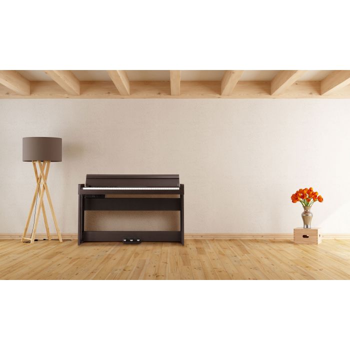 Korg C1 Air Concert Series Digital Piano Brown At Home