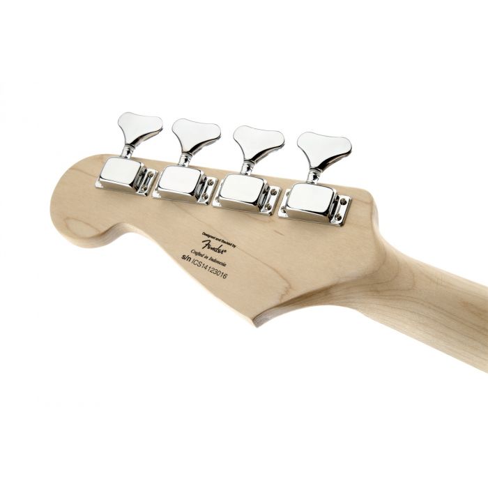 Squier by Fender Bronco Bass Headstock