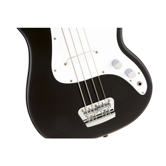 Squier Bronco Short Scale Beginners Bass in Black