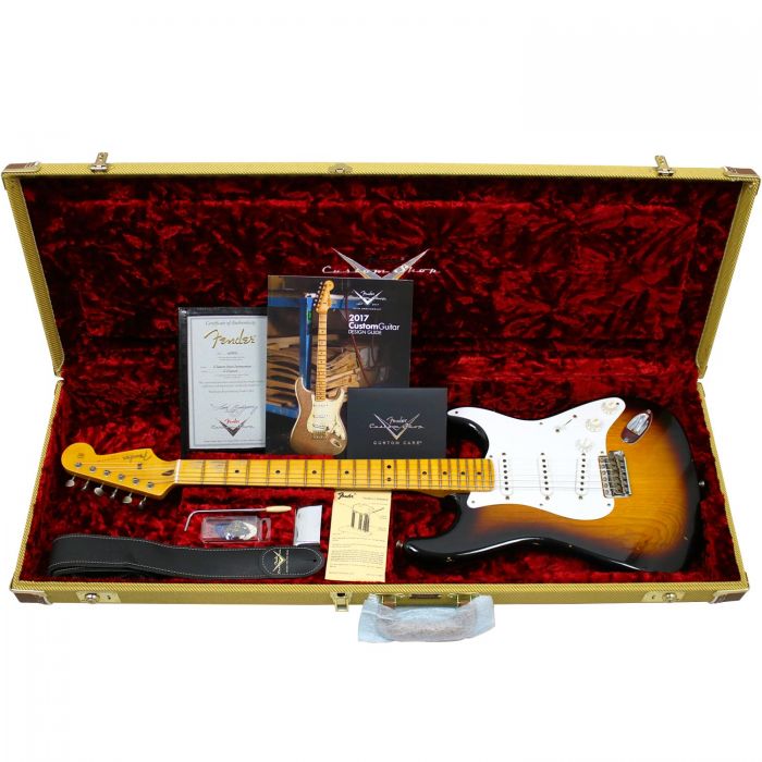 Custom Shop Eric Clapton Strat Sunburst Case Candy
