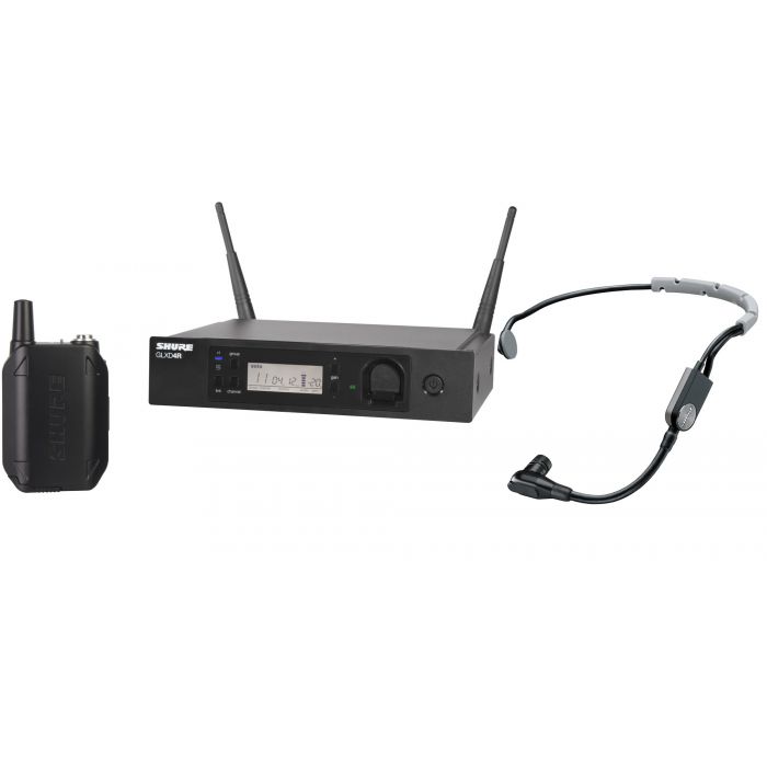 Shure GLX-D Advanced GLXD14R Wireless Headset System with SM35