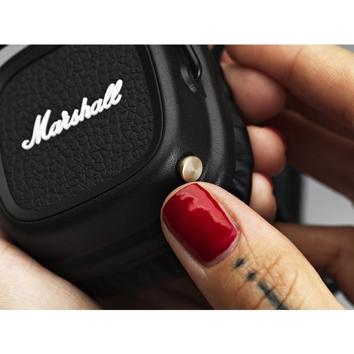 Marshall Major II Bluetooth Wireless Headphones Controls